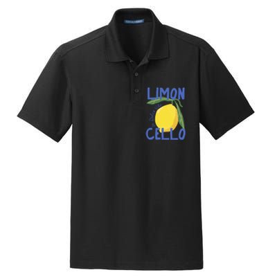 Limoncello La Dolce Vita Italy Dry Zone Grid Polo