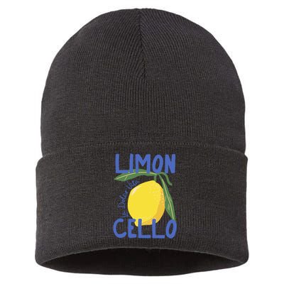 Limoncello La Dolce Vita Italy Sustainable Knit Beanie