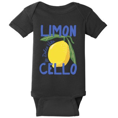 Limoncello La Dolce Vita Italy Baby Bodysuit