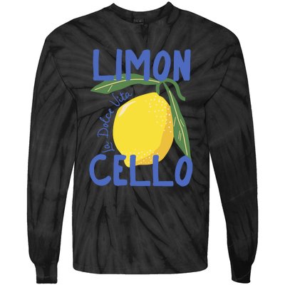 Limoncello La Dolce Vita Italy Tie-Dye Long Sleeve Shirt