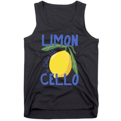 Limoncello La Dolce Vita Italy Tank Top