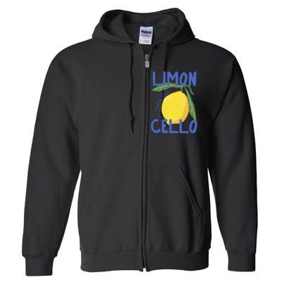 Limoncello La Dolce Vita Italy Full Zip Hoodie