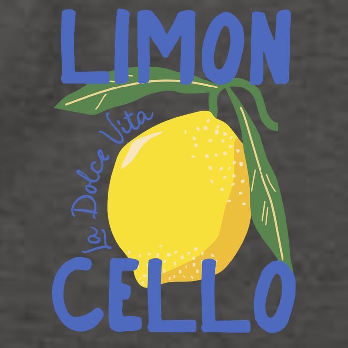 Limoncello La Dolce Vita Italy Vector Backpack