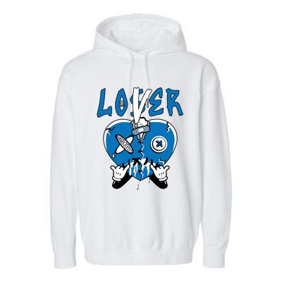 Loser Lover Drip Heart Wizard 3s Matching Garment-Dyed Fleece Hoodie