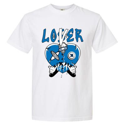 Loser Lover Drip Heart Wizard 3s Matching Garment-Dyed Heavyweight T-Shirt