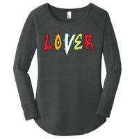 Loser Lover Drip Fruity Pebbles Dunk Low Matching Women's Perfect Tri Tunic Long Sleeve Shirt