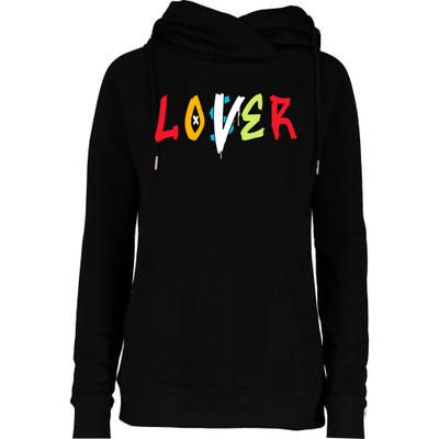 Loser Lover Drip Fruity Pebbles Dunk Low Matching Womens Funnel Neck Pullover Hood