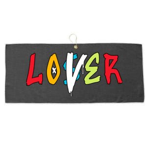 Loser Lover Drip Fruity Pebbles Dunk Low Matching Large Microfiber Waffle Golf Towel