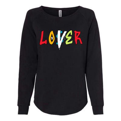 Loser Lover Drip Fruity Pebbles Dunk Low Matching Womens California Wash Sweatshirt