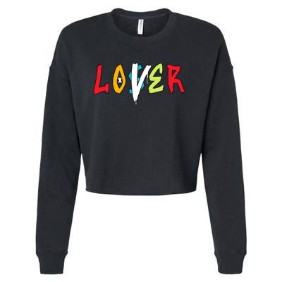 Loser Lover Drip Fruity Pebbles Dunk Low Matching Cropped Pullover Crew