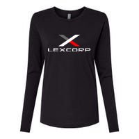 LexCorp Womens Cotton Relaxed Long Sleeve T-Shirt