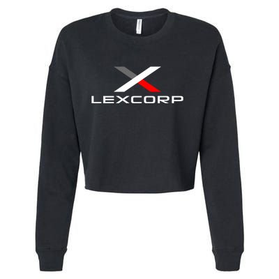 LexCorp Cropped Pullover Crew