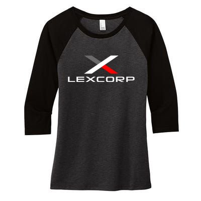 LexCorp Women's Tri-Blend 3/4-Sleeve Raglan Shirt