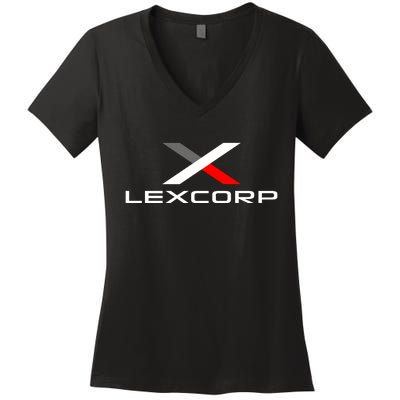 LexCorp Women's V-Neck T-Shirt