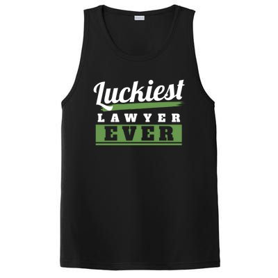 Luckiest Lawyer Ever St Patricks Day Paddys Day Gift PosiCharge Competitor Tank