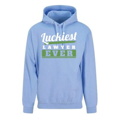 Luckiest Lawyer Ever St Patricks Day Paddys Day Gift Unisex Surf Hoodie