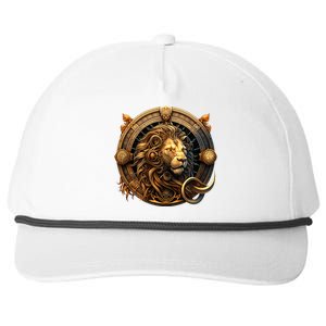 Leo Snapback Five-Panel Rope Hat