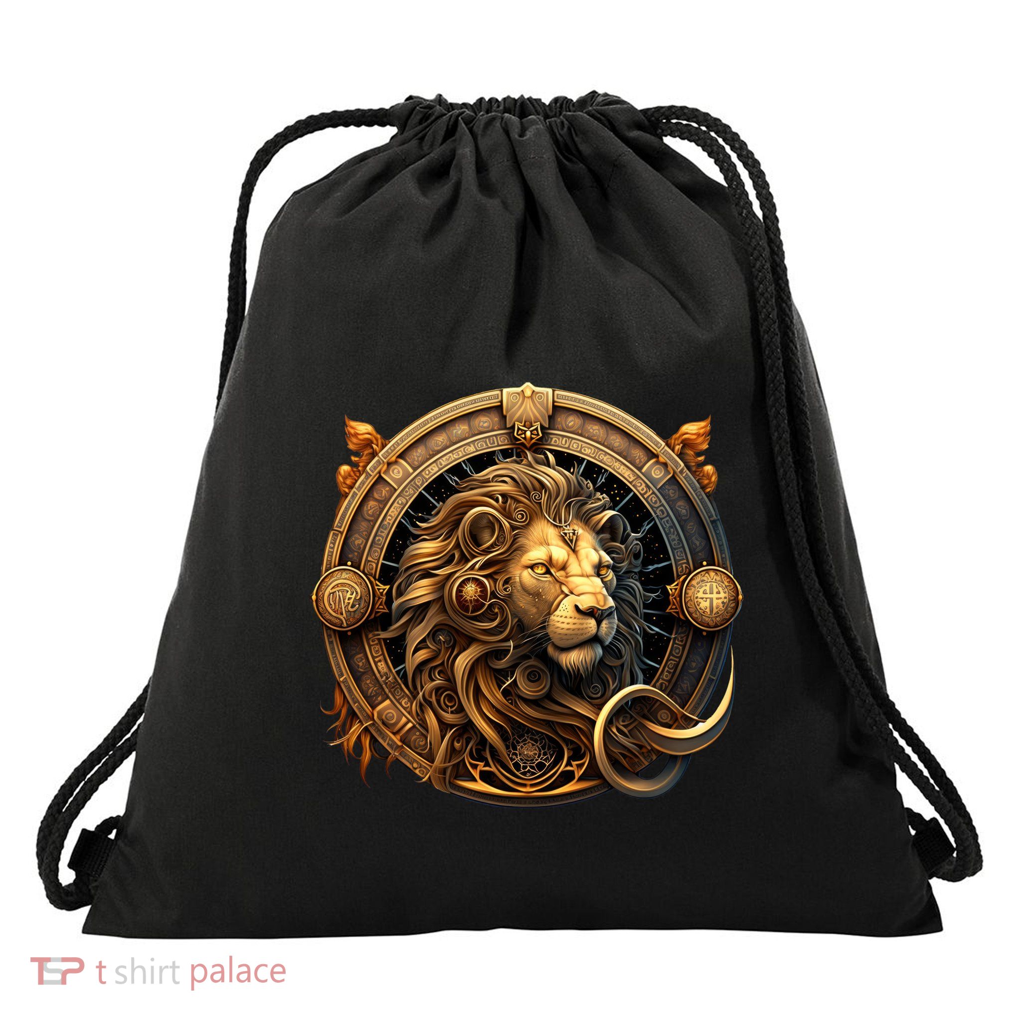 Leo Drawstring Bag