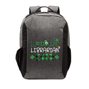 Luckiest Librarian Ever St Patricks Day Library Books Lover Gift Vector Backpack