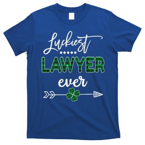 Luckiest Lawyer Ever Gift St Patricks Day Great Gift T-Shirt