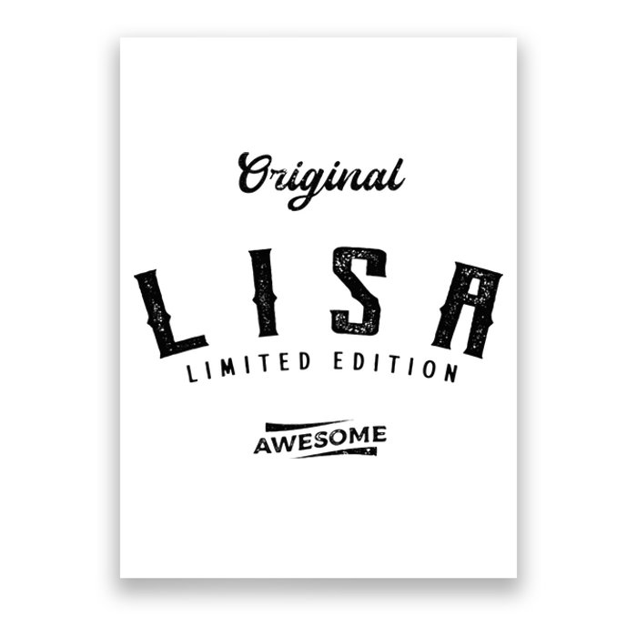 Lisa Limited Edition Poster