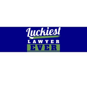 Luckiest Lawyer Ever St Patricks Day Paddys Day Cool Gift Bumper Sticker