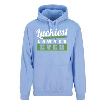 Luckiest Lawyer Ever St Patricks Day Paddys Day Cool Gift Unisex Surf Hoodie