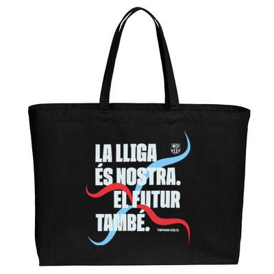 La Lliga Es Nostra El Futur Tambe Cotton Canvas Jumbo Tote