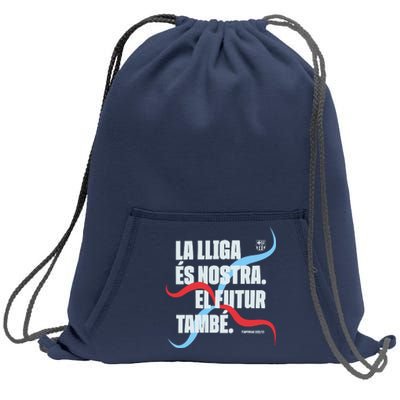 La Lliga Es Nostra El Futur Tambe Sweatshirt Cinch Pack Bag