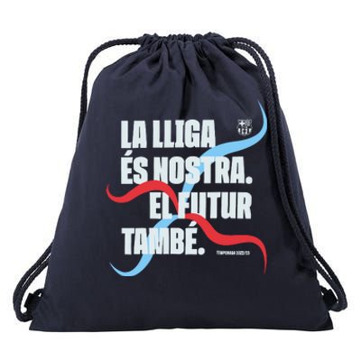 La Lliga Es Nostra El Futur Tambe Drawstring Bag