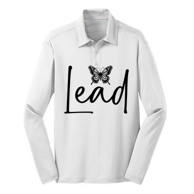 Lead Silk Touch Performance Long Sleeve Polo