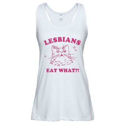 Lgbt Lesbians Eat What Ladies Essential Flowy Tank