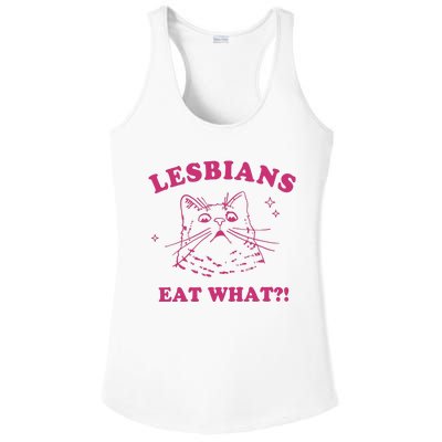 Lgbt Lesbians Eat What Ladies PosiCharge Competitor Racerback Tank