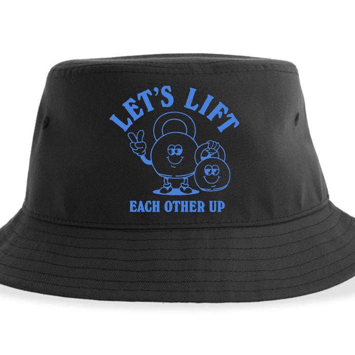LetS Lift Each Other Up Sustainable Bucket Hat