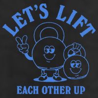 LetS Lift Each Other Up Golf Towel