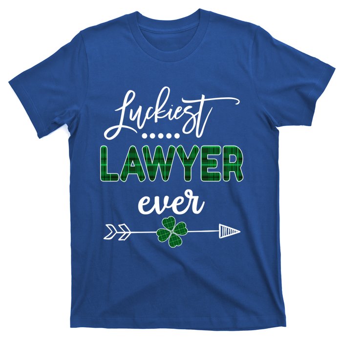 Luckiest Lawyer Ever Gift St Patricks Day Gift T-Shirt