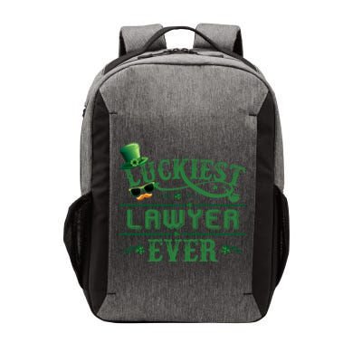 Luckiest Lawyer Ever Shamrock Leprechaun Hat St Patrick Day Cute Gift Vector Backpack