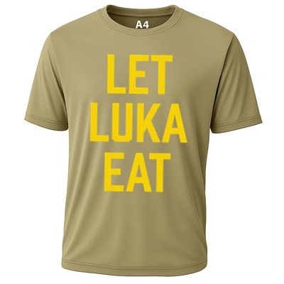 Let Luka Eat Funny Fat Luka Performance Shirt