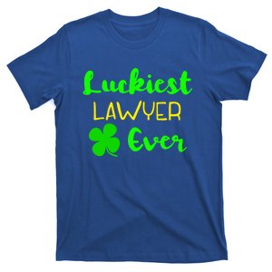 Luckiest Lawyer Ever St Patrick's Day Irish Attorney Legal Cute Gift T-Shirt