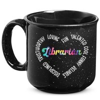 Librarian Librarian Funny 15oz Campfire Ceramic Mug