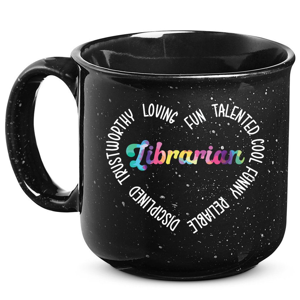 Librarian Librarian Funny 15oz Campfire Ceramic Mug