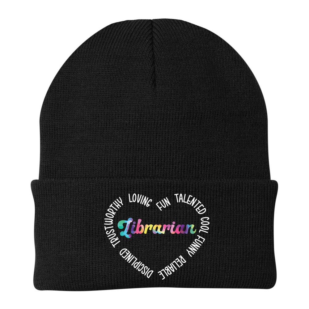 Librarian Librarian Funny Beanie