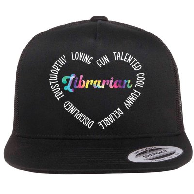 Librarian Librarian Funny Flatbill Hat