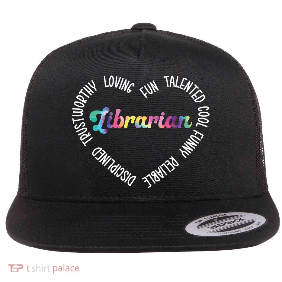 Librarian Librarian Funny Flatbill Hat