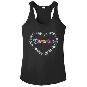 Librarian Librarian Funny Ladies PosiCharge Competitor Racerback Tank