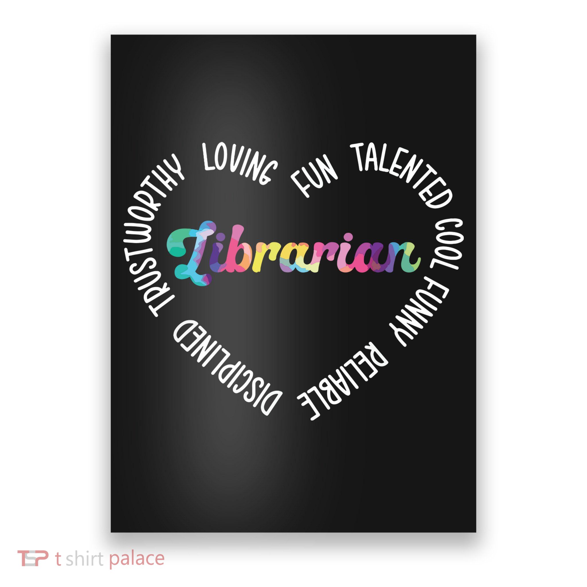 Librarian Librarian Funny Poster
