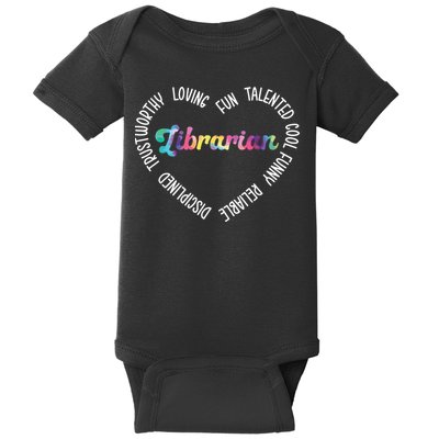 Librarian Librarian Funny Baby Bodysuit