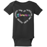 Librarian Librarian Funny Baby Bodysuit