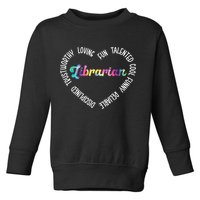 Librarian Librarian Funny Toddler Sweatshirt