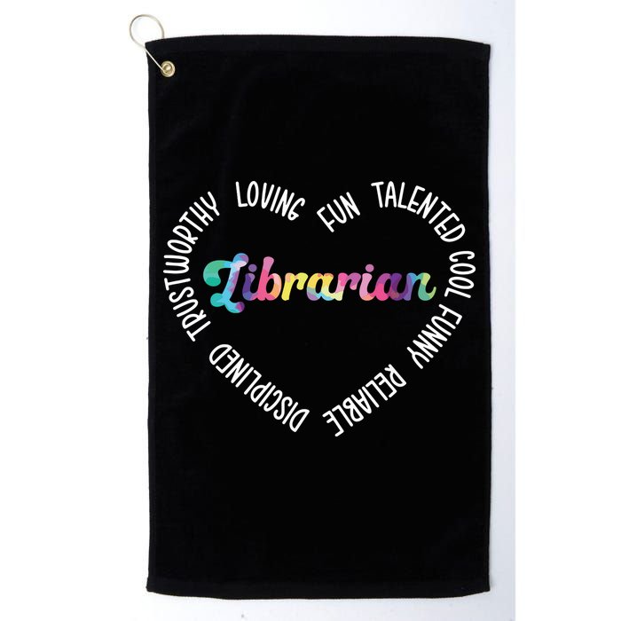 Librarian Librarian Funny Golf Towel